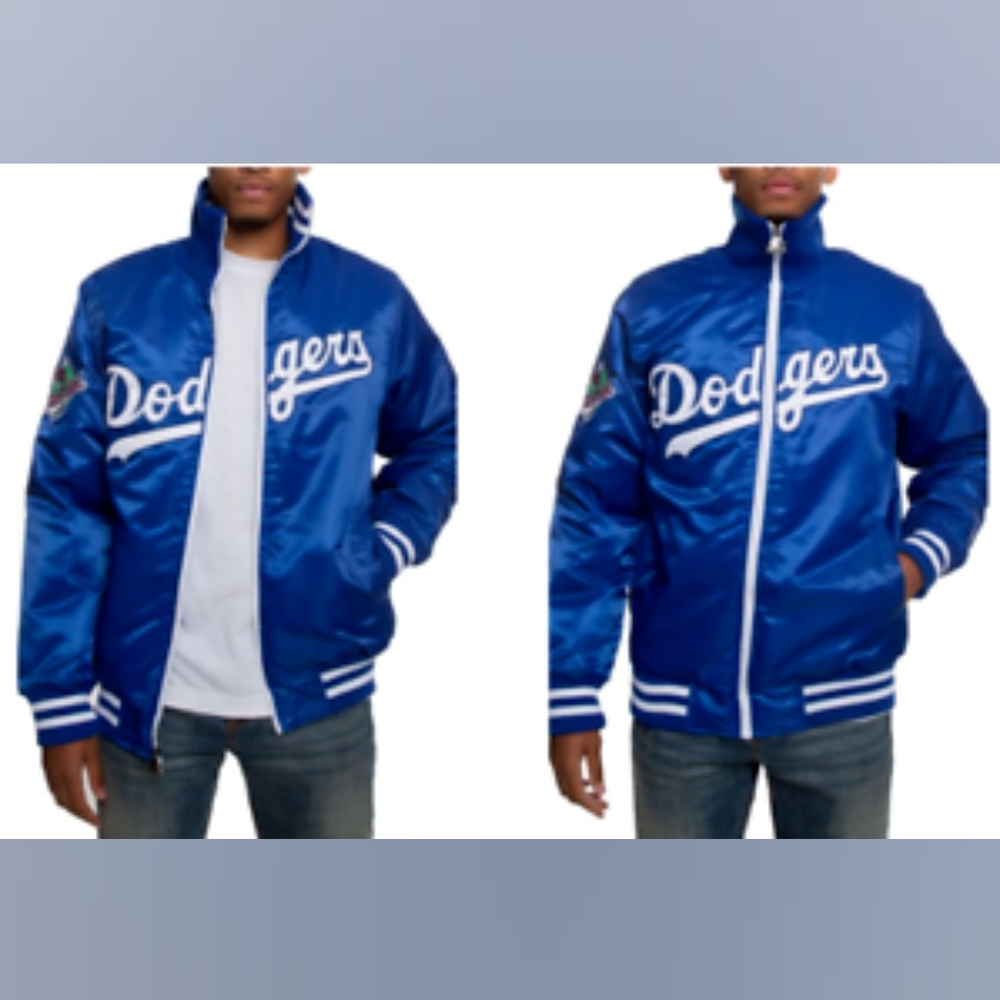 Blue Dodgers Starter Jacket 1988 World Series Size L